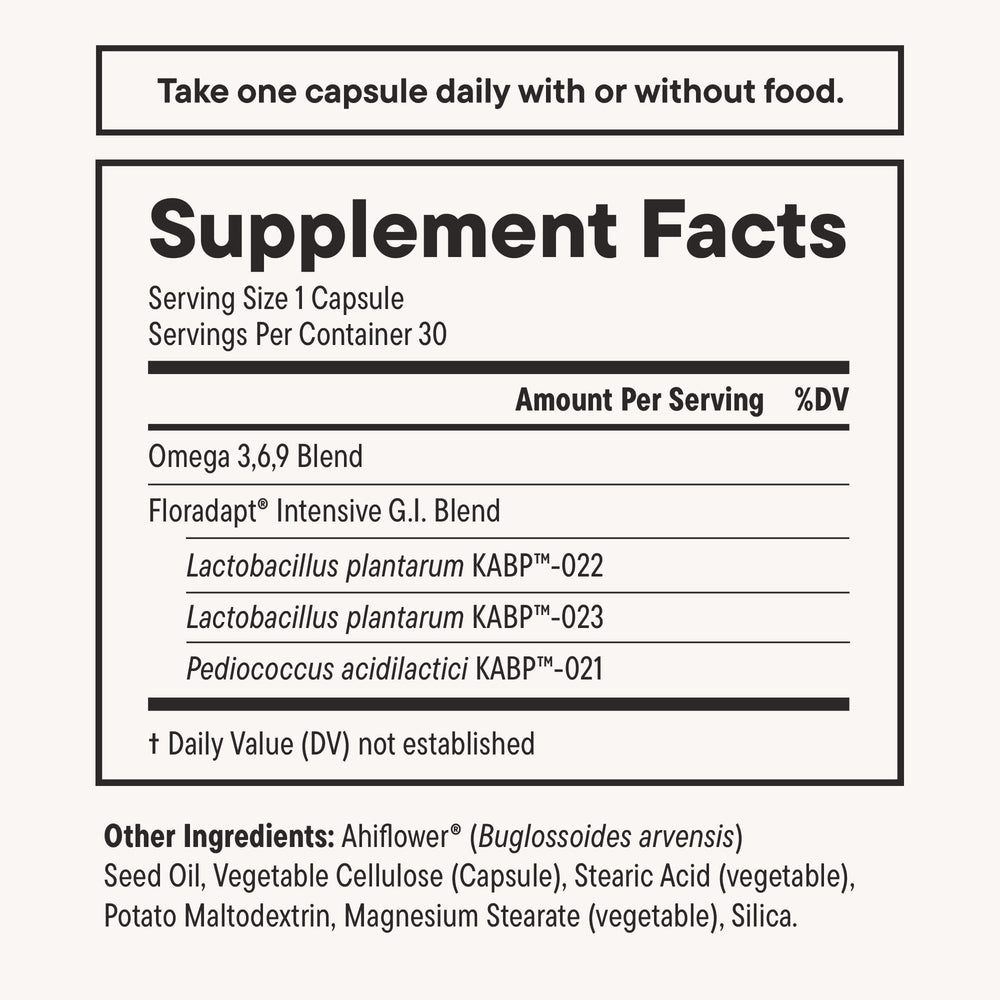 USA-made probiotic quality badge
