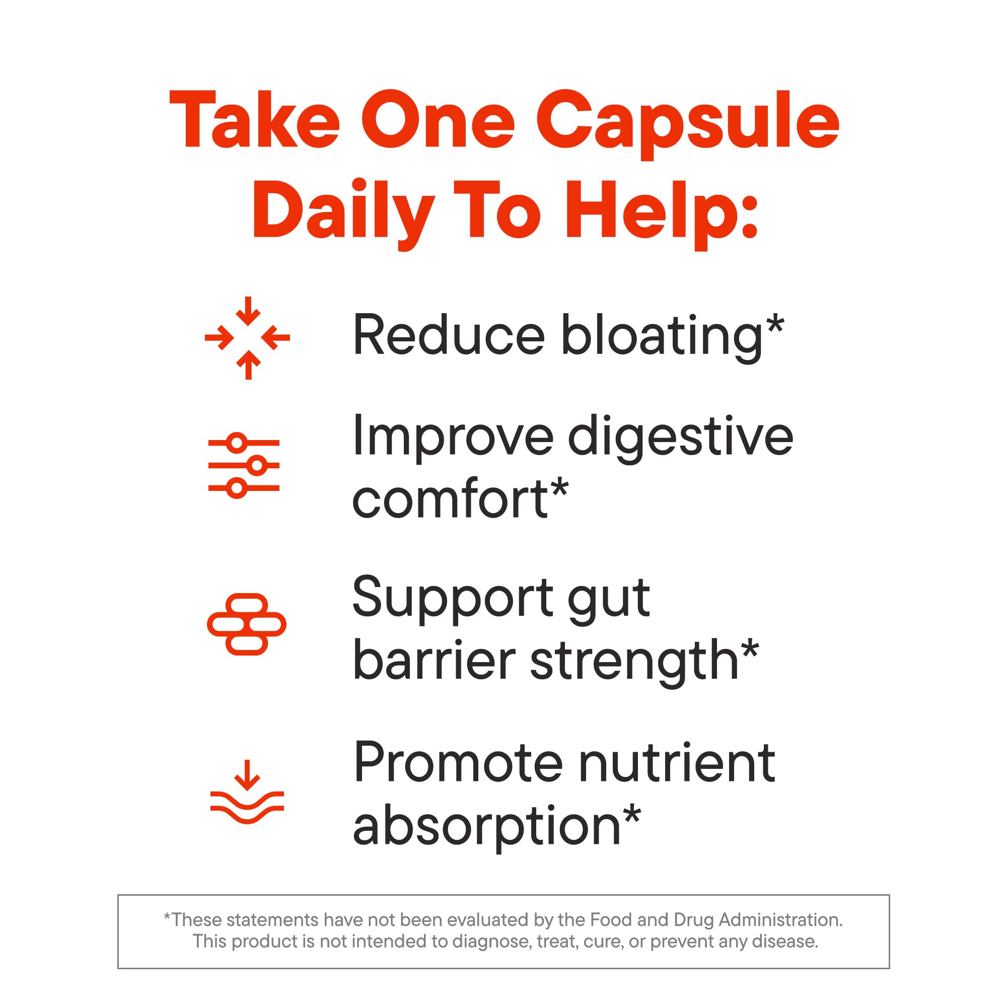 Digestive health and gut microbiome concept