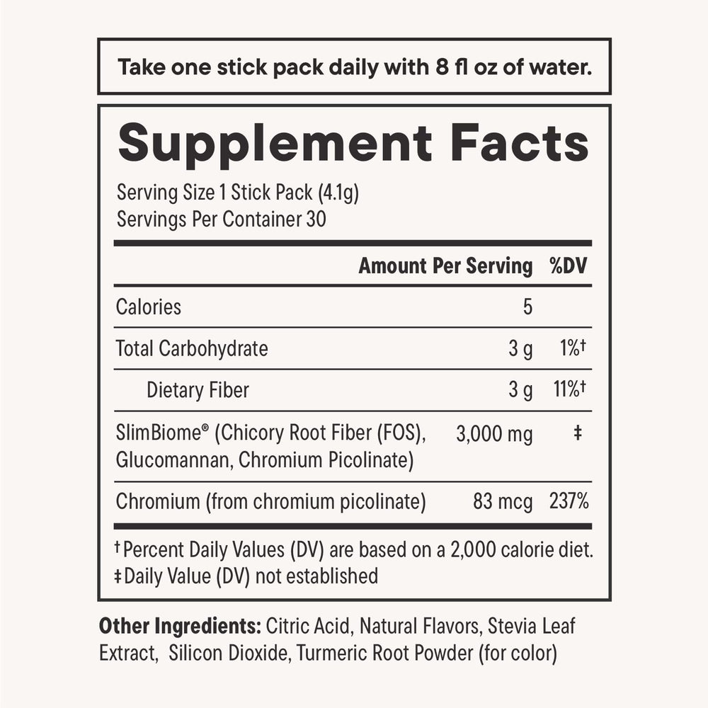 Mixing FeelFull: dissolve a stick pack in water