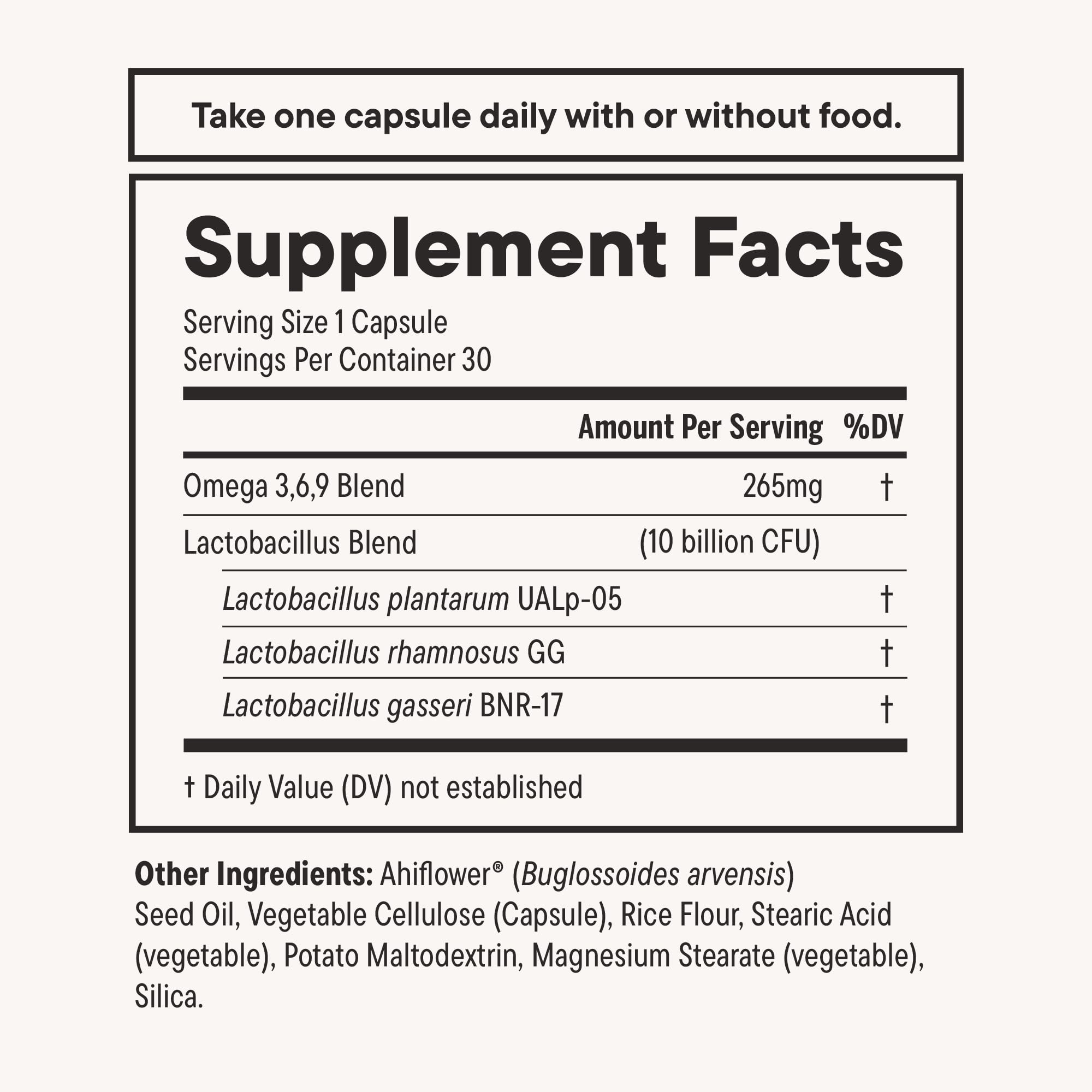 US-made probiotic manufacturing quality and science