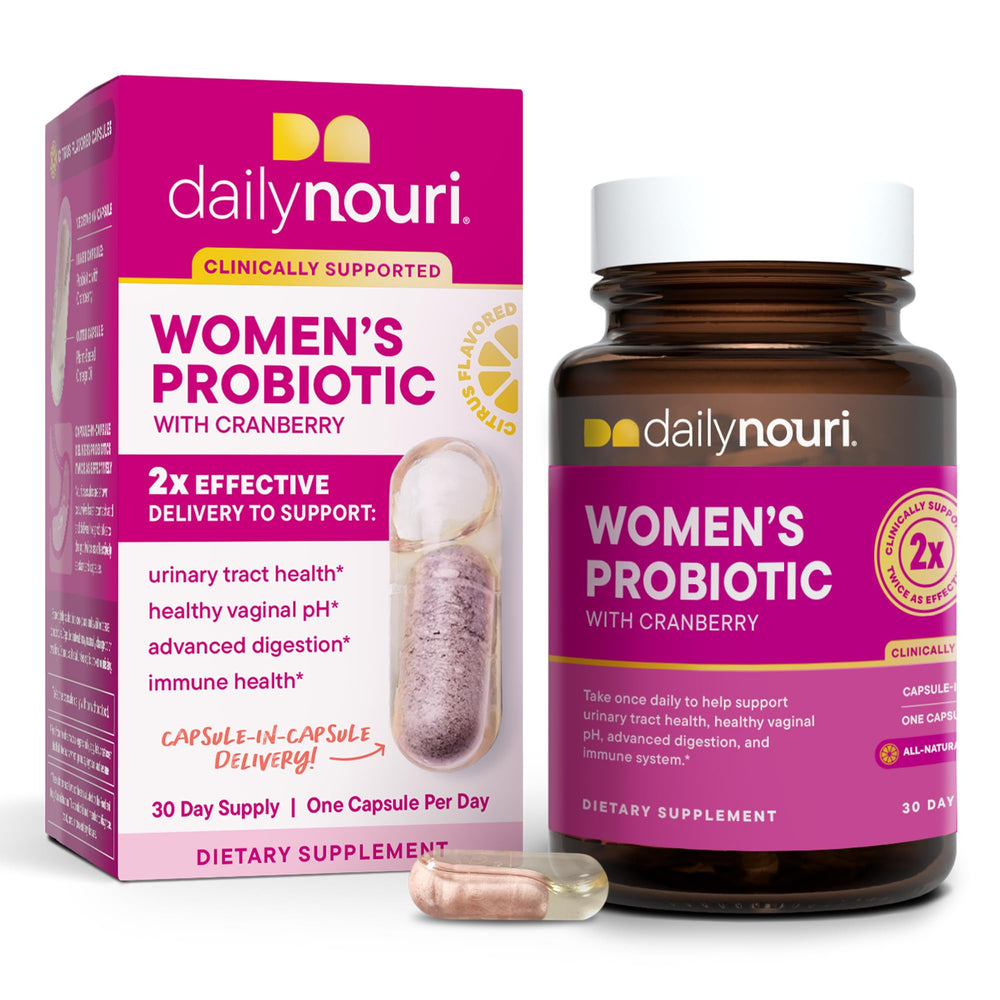 Daily Nouri Women’s Probiotic bottle