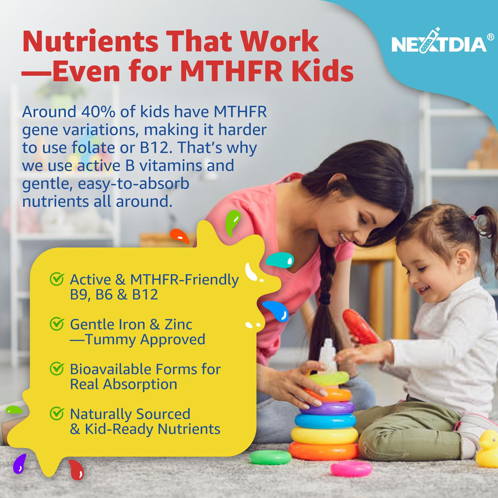 Illustration of 14 essential nutrients included in the formula.