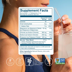 Graphic showing 7g soluble fiber per serving