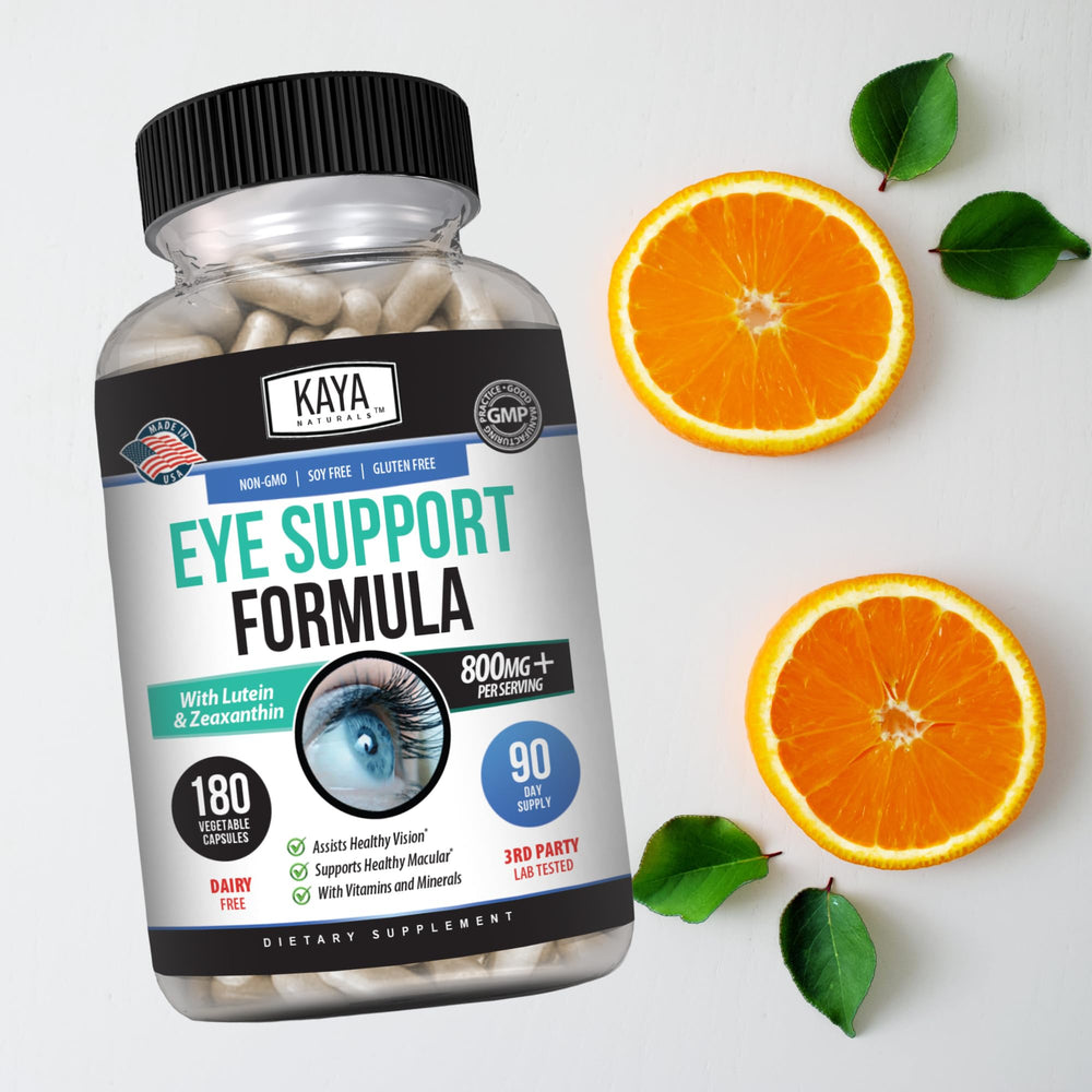 Daily routine with Kaya Naturals Eye Health Supplement