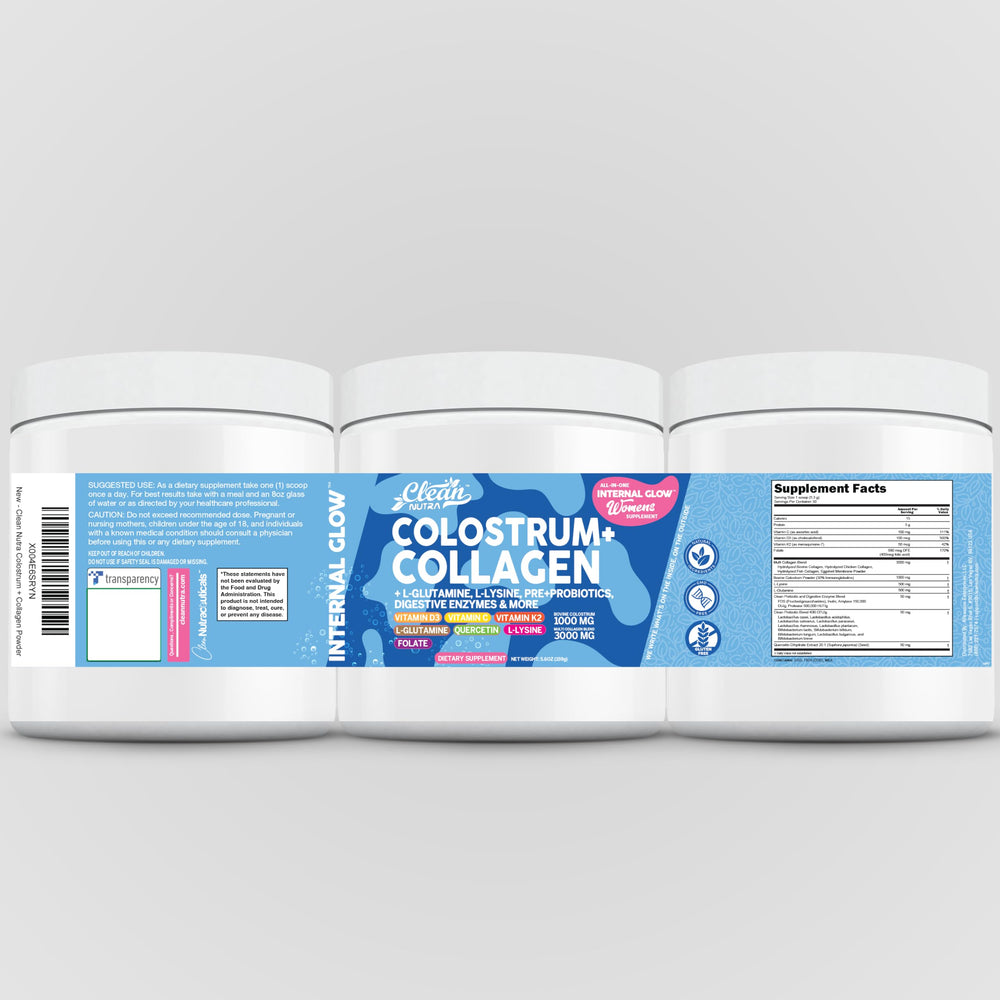 One-scoop daily serving of gut health supplement
