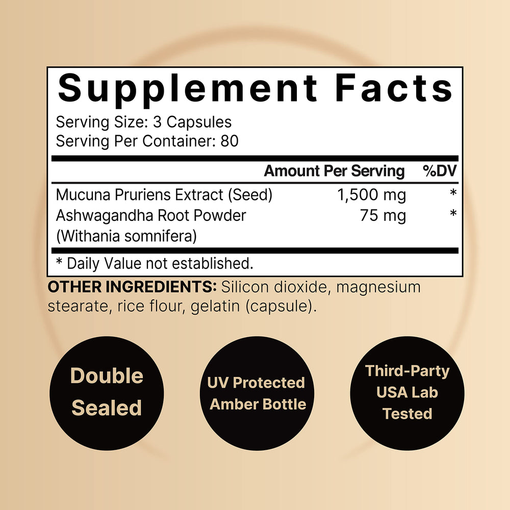 Capsules promoting relaxation and recovery