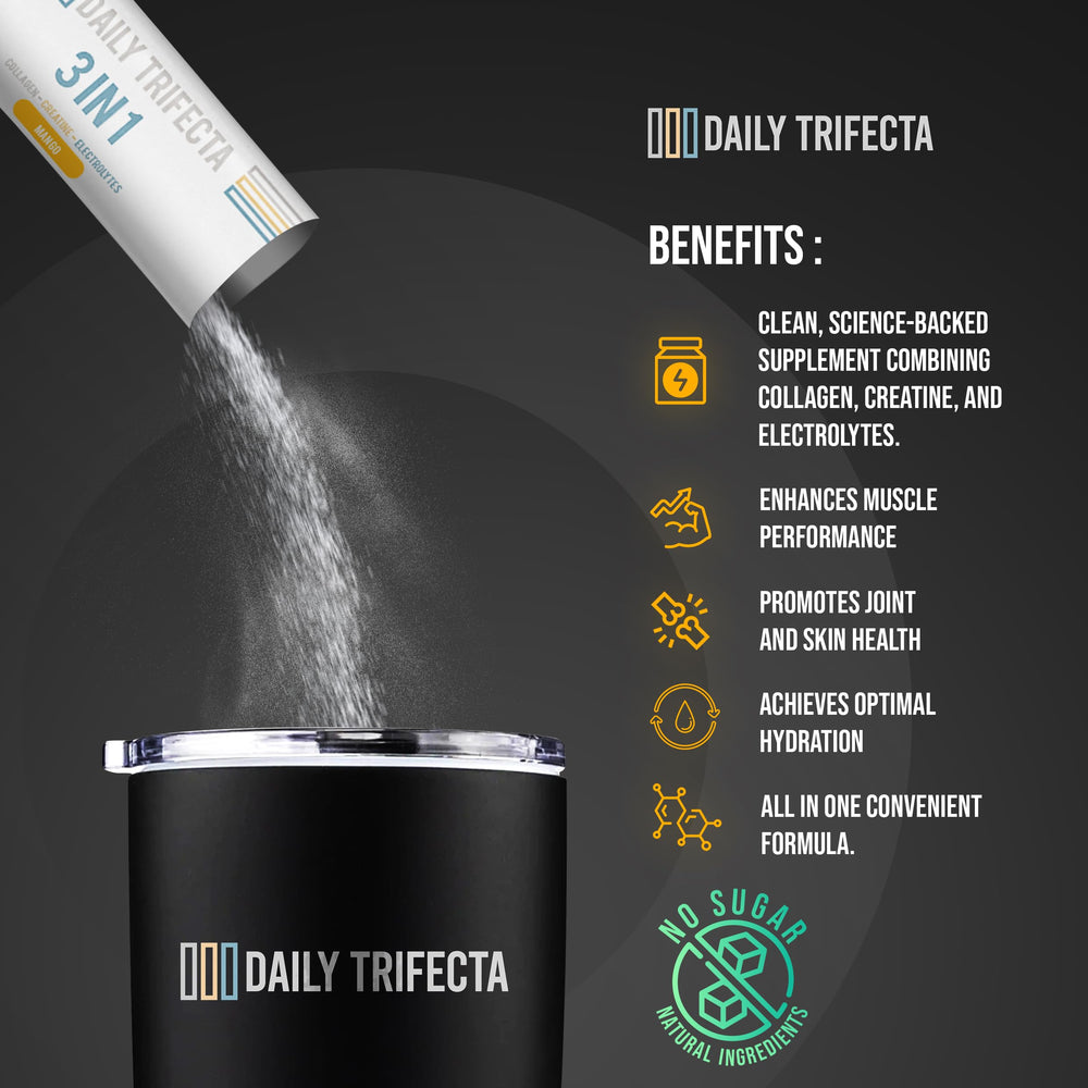 How to use: Daily Trifecta stick packs