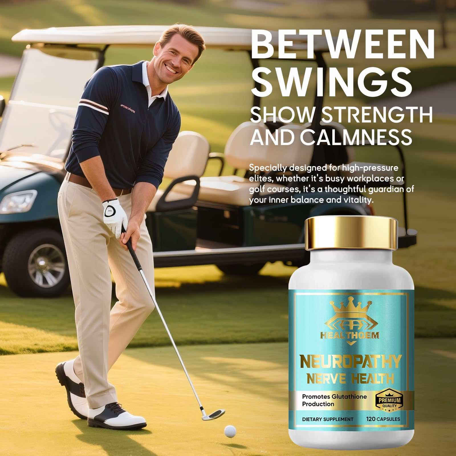 Graphic illustrating daily use: 3 capsules per day for a 40-day supply