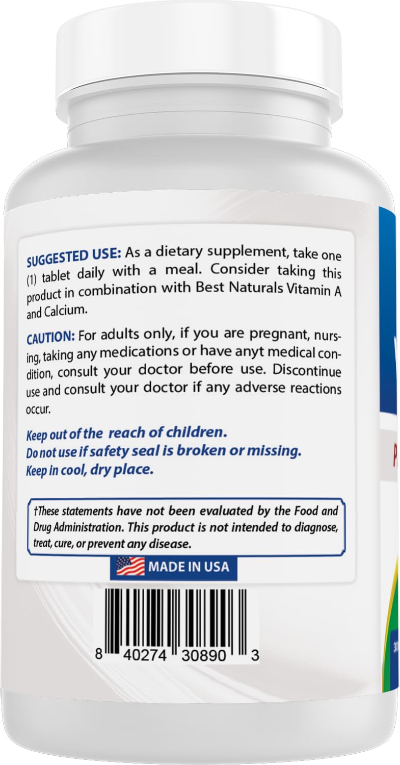 Person taking Vitamin D3 dietary supplement daily