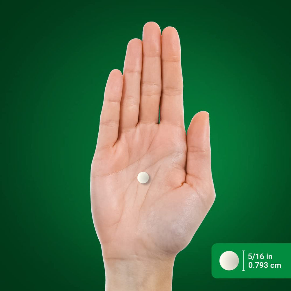 Person taking iron supplement daily