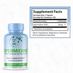 Daily vitality with spermidine supplement