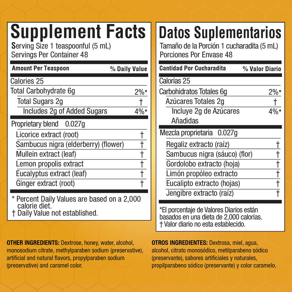 Daily wellness syrup for adults and children over 12
