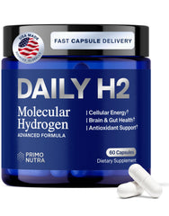 Hero image of DailyH2 Molecular Hydrogen Capsules package