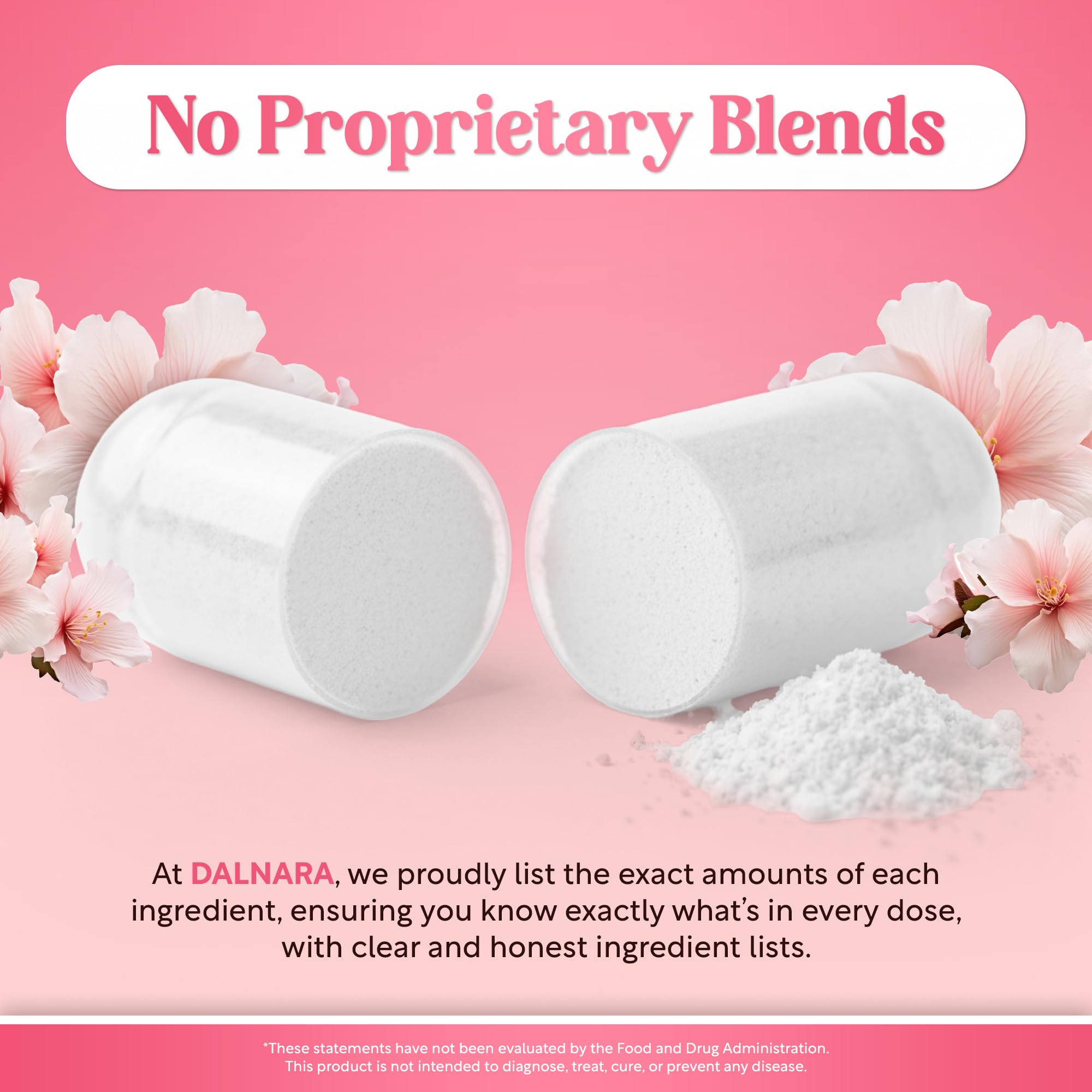 Dalnara serving size on spoon illustrating one‑day dose and convenient routine