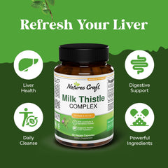 Dandelion root and artichoke leaf liver health capsules