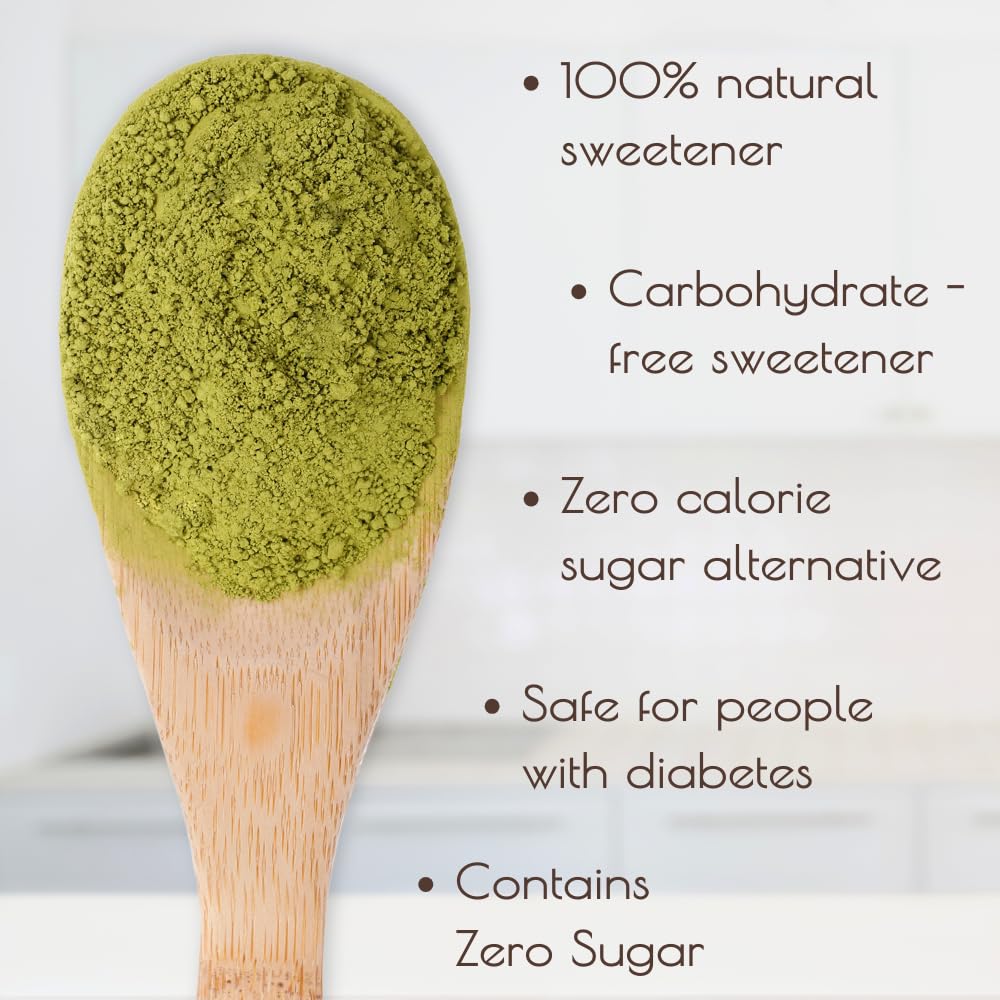 Darsa Organics Stevia Powder packaging and jar