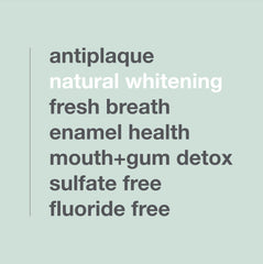 Peppermint flavor toothpaste display