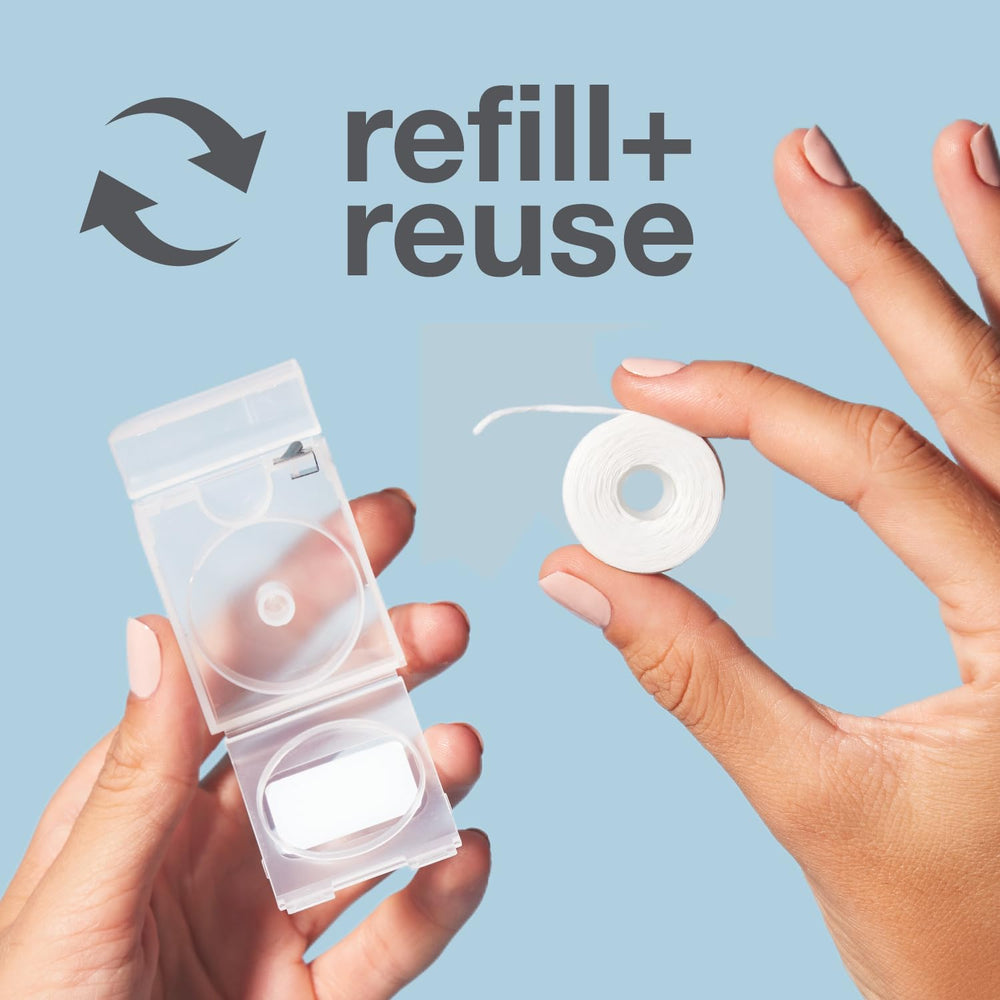 Teflon-free and PFAS-free dental floss