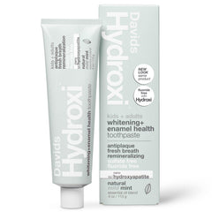 Davids Hydroxi Mild Mint Toothpaste tube and packaging