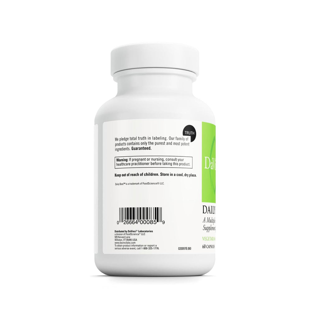 Bottle with 60 vegetarian capsules