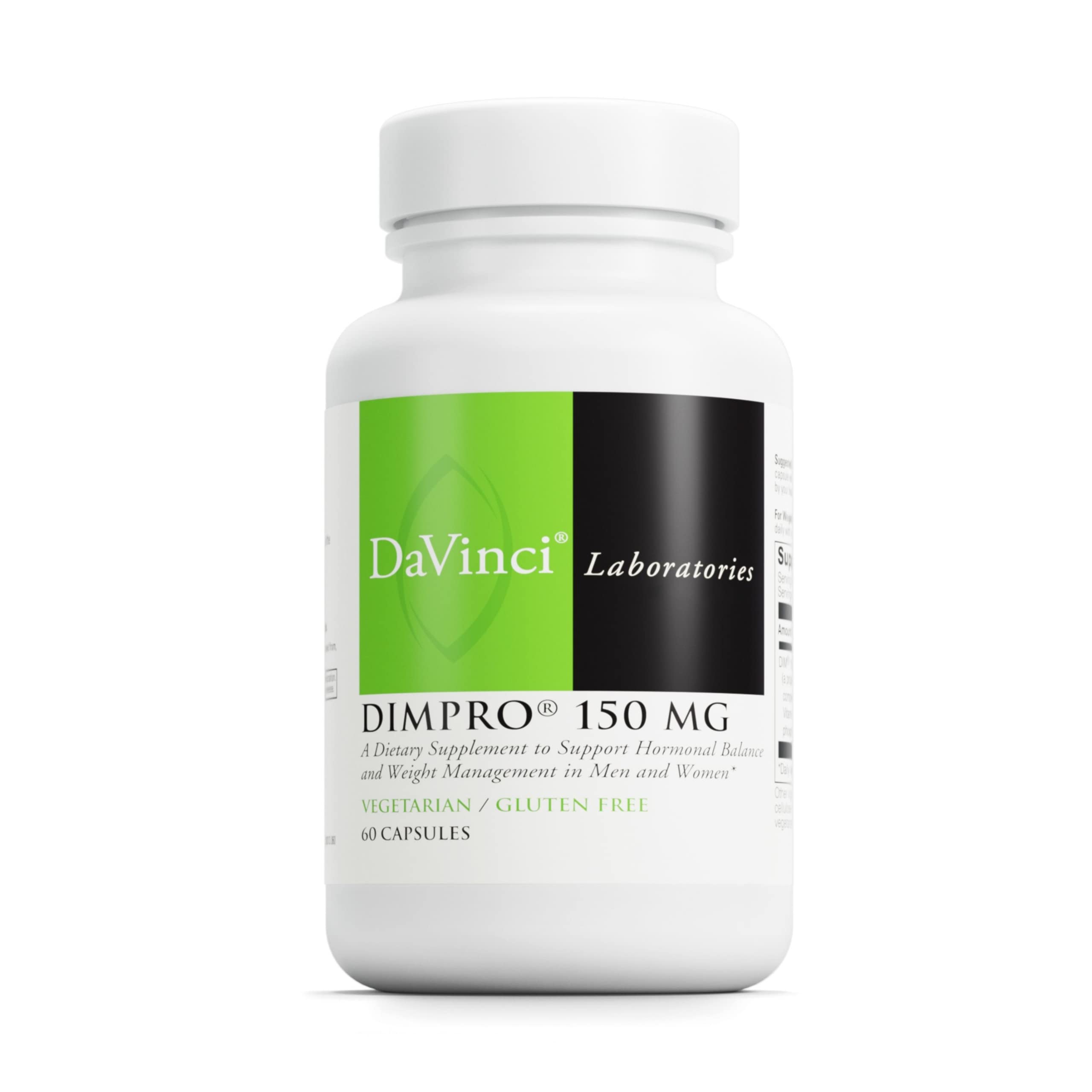 DaVinci Labs DIMPro 150mg bottle