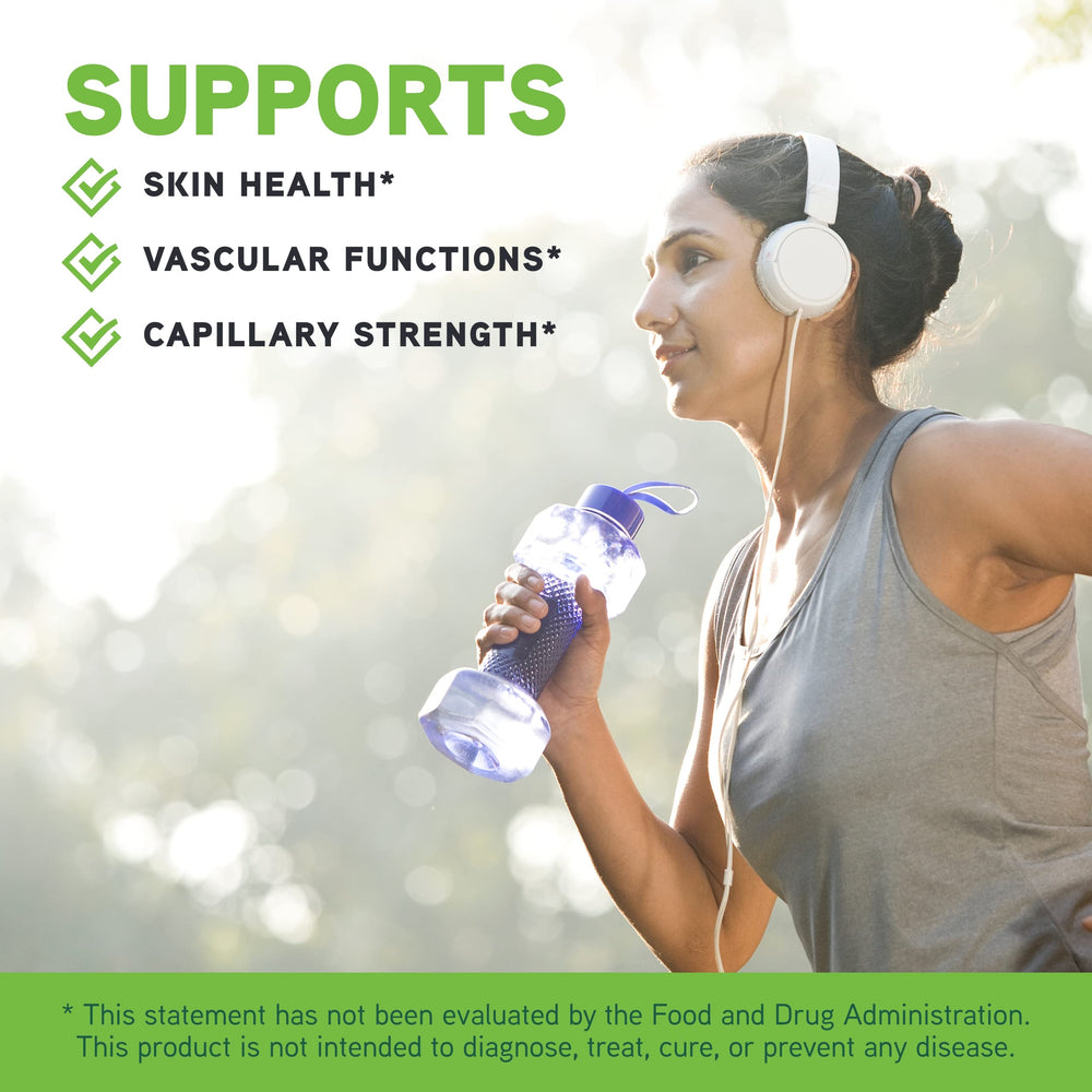 Six vegetarian capsules of Grape Seed-100