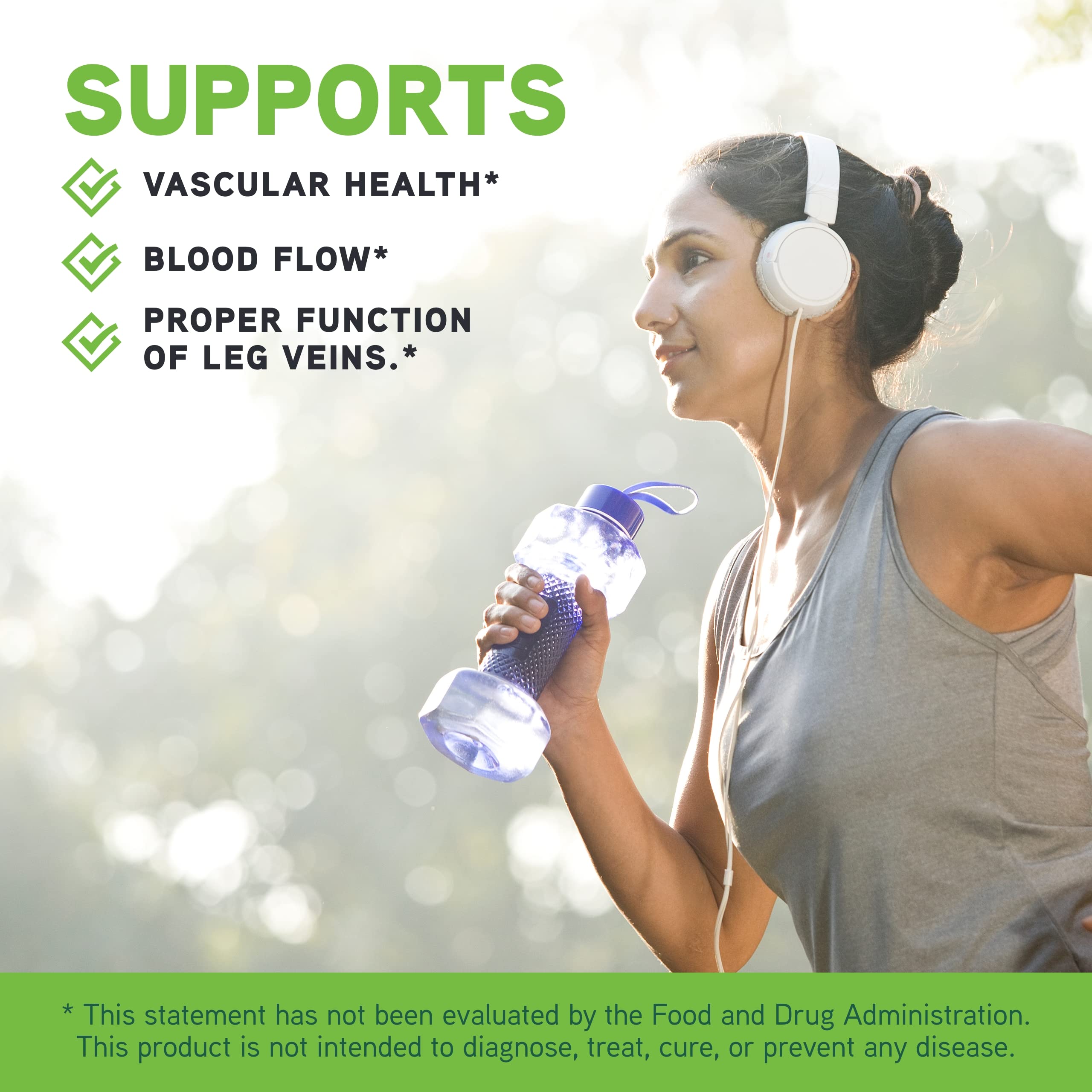 Six vegetable capsules of DAVINCI Healthy Veins