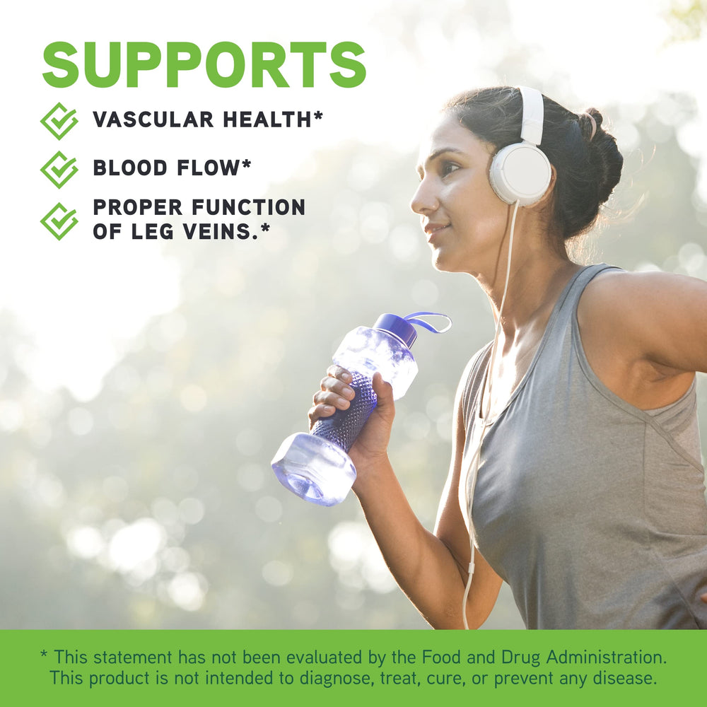 Six vegetable capsules of DAVINCI Healthy Veins