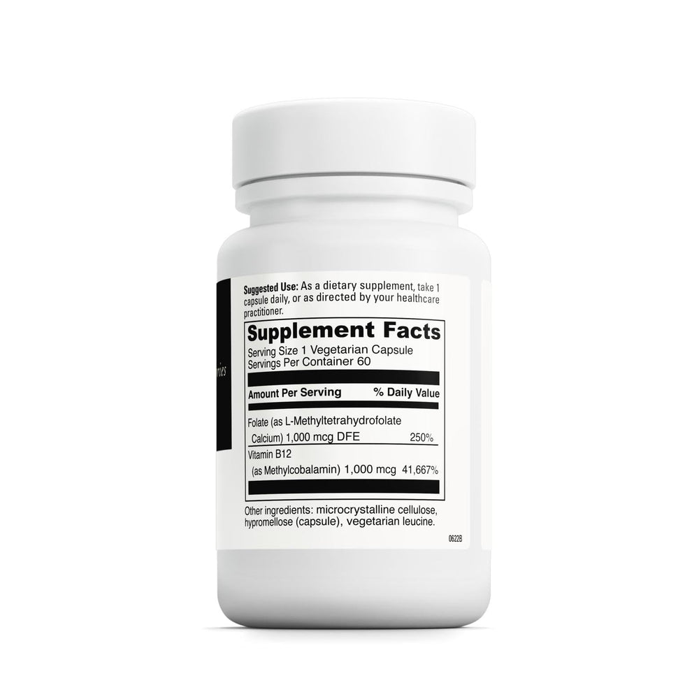 Packaging for DaVinci Labs 5-MTHF/B12 MC 2000-60 Capsules