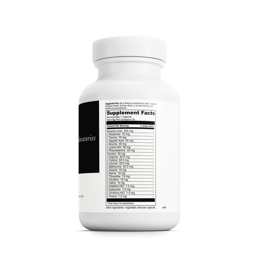 Amino 21 capsules close-up