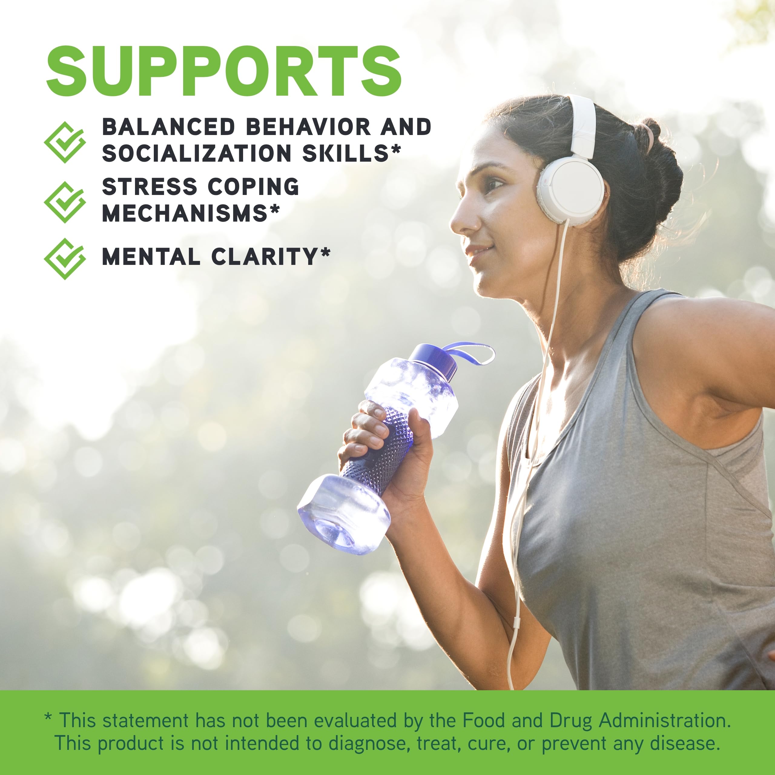 Black cherry flavored Behavior Balance DMG Liquid bottle