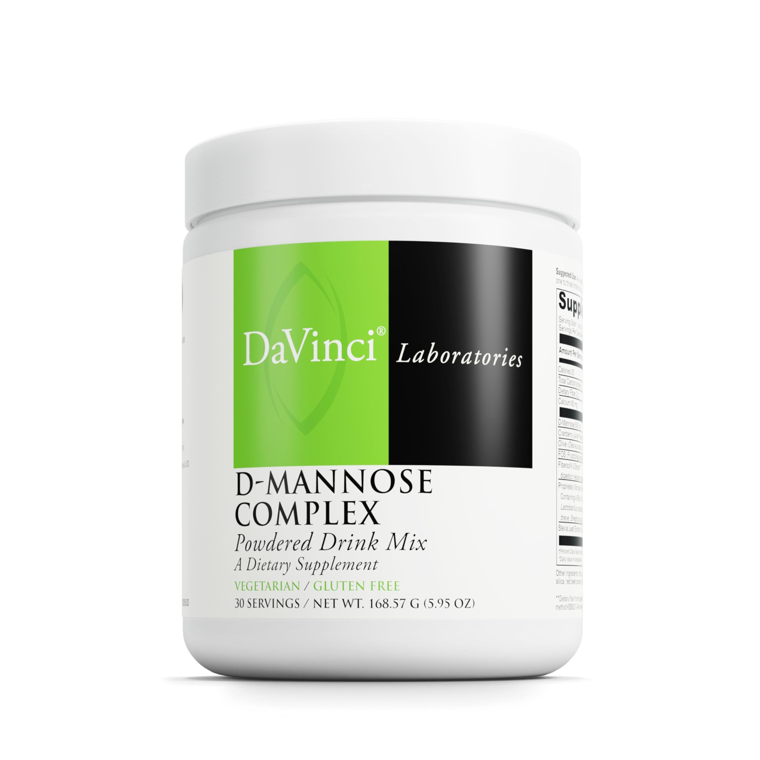 DAVINCI Labs D-Mannose Complex front package