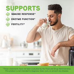 Ingredients list for Spectra Man dietary supplement