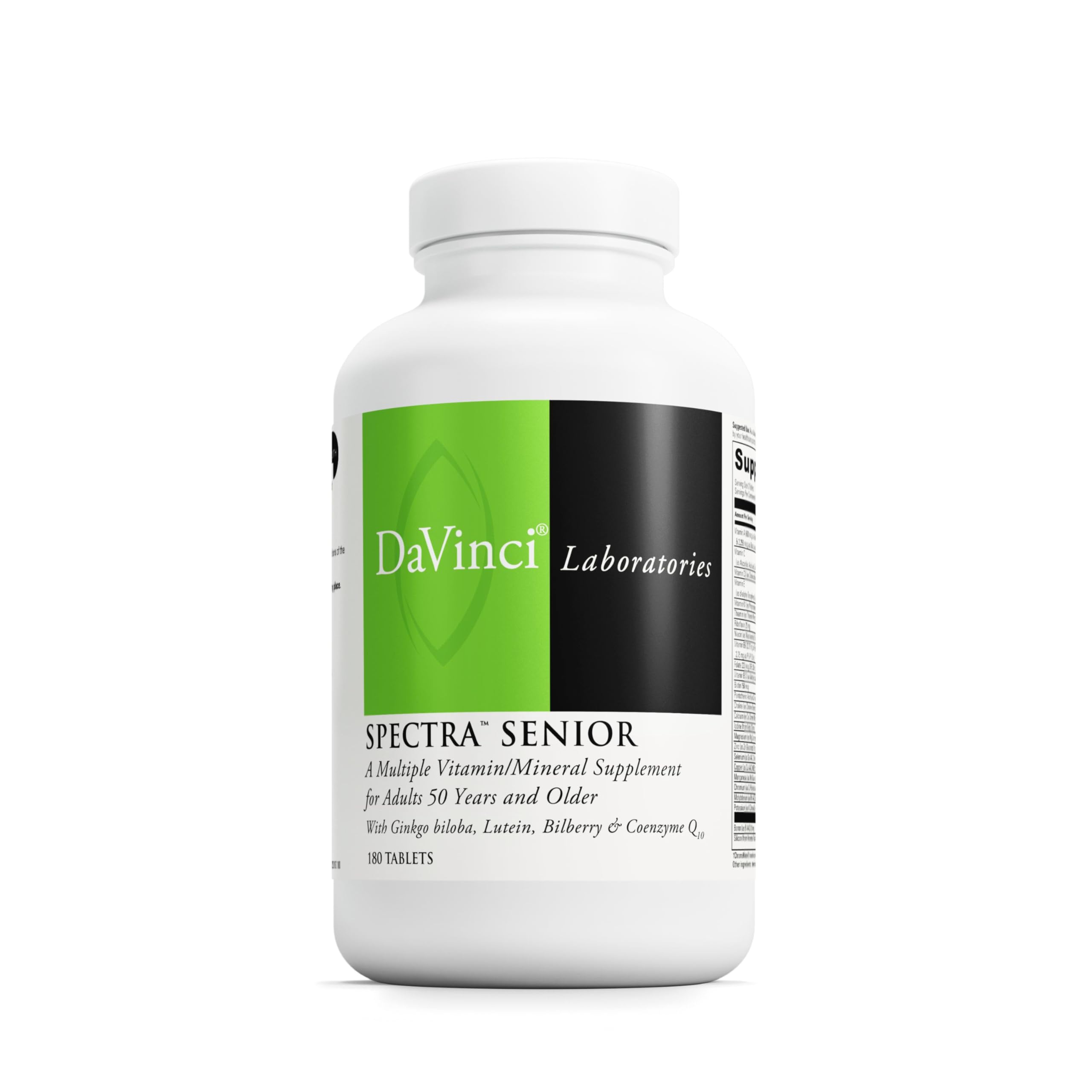 Bottled DAVINCI Labs Spectra Senior dietary supplement