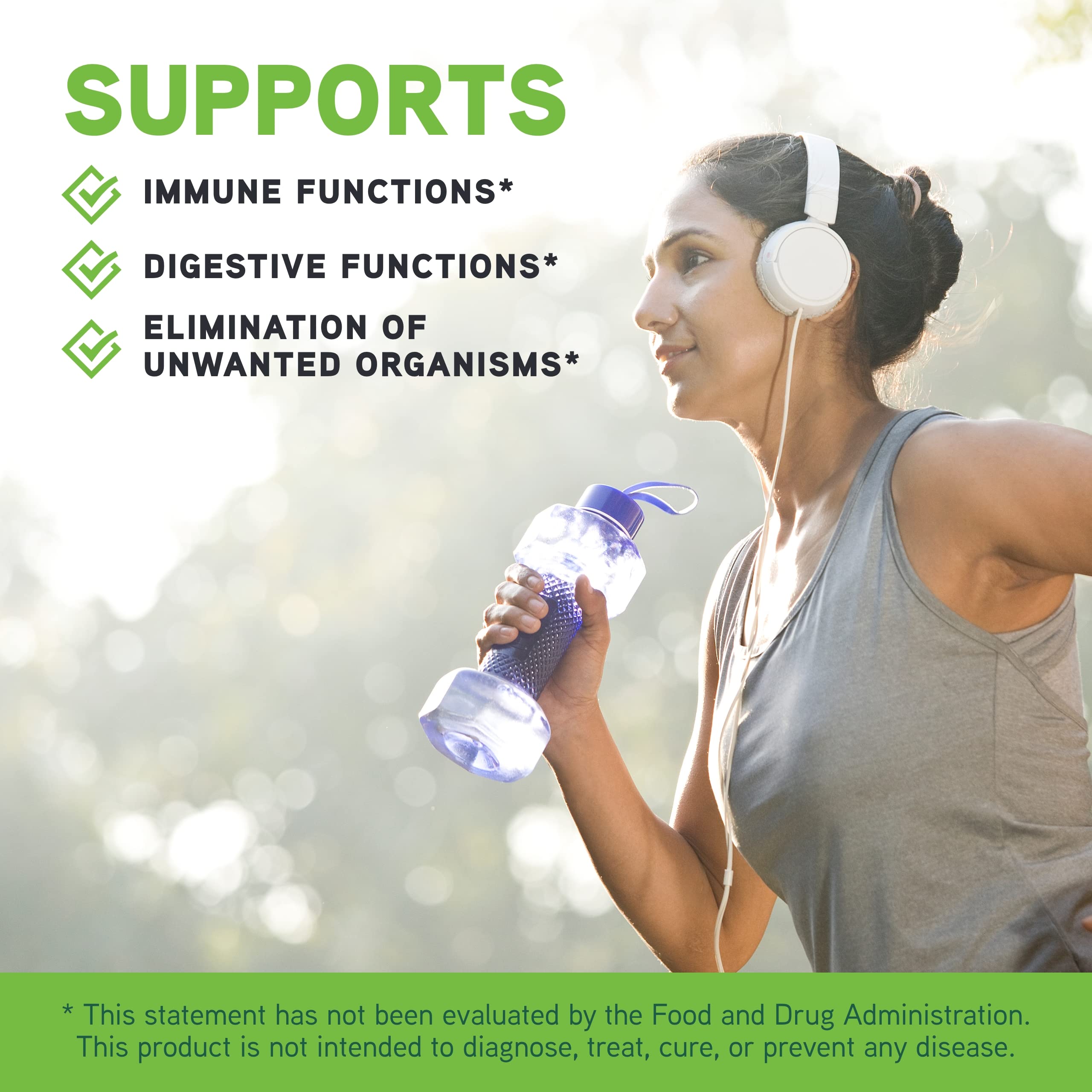 Gluten-free dietary supplement label and packaging