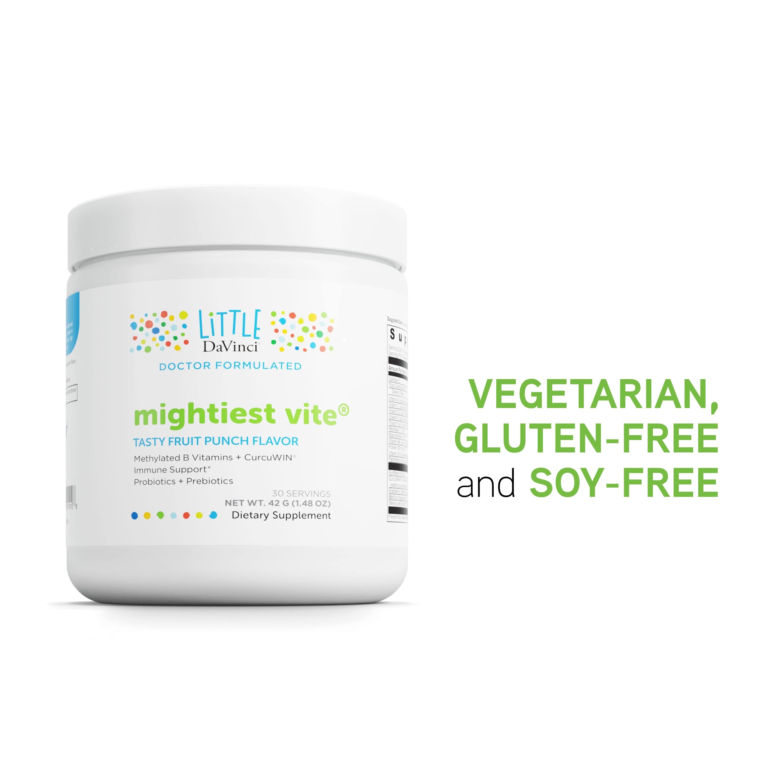 Serving suggestion for kids taking the multivitamin