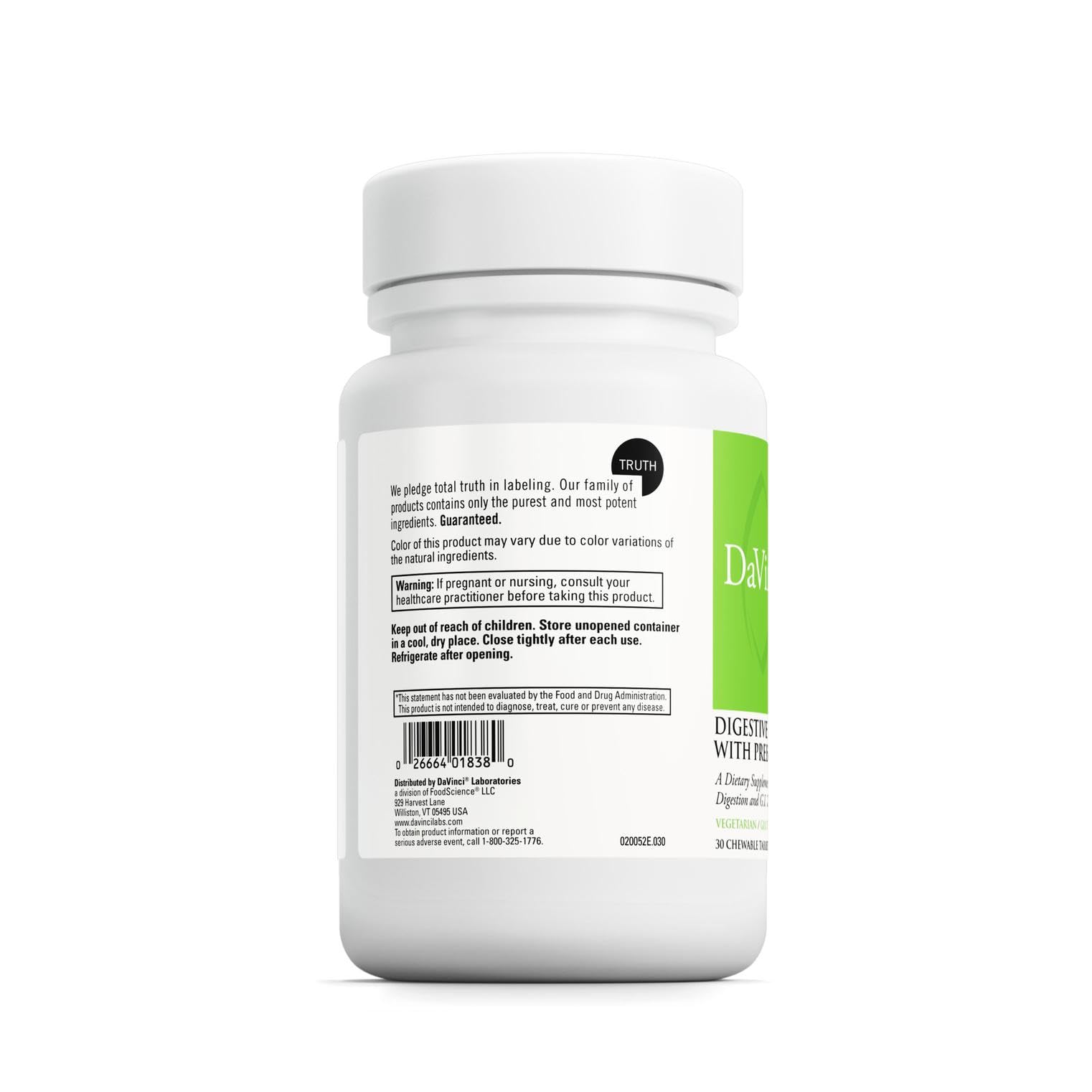 Close-up of bifidobacterium and lactobacillus probiotic blend