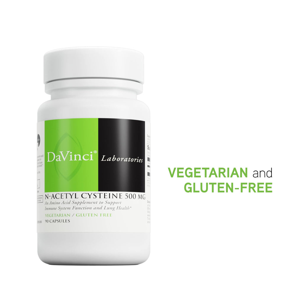 Usage instructions and supplement facts for NAC 500 mg