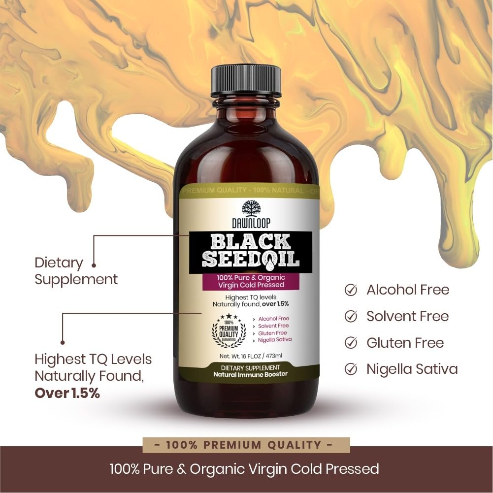 Ingredients of DAWNLOOP Black Seed Oil