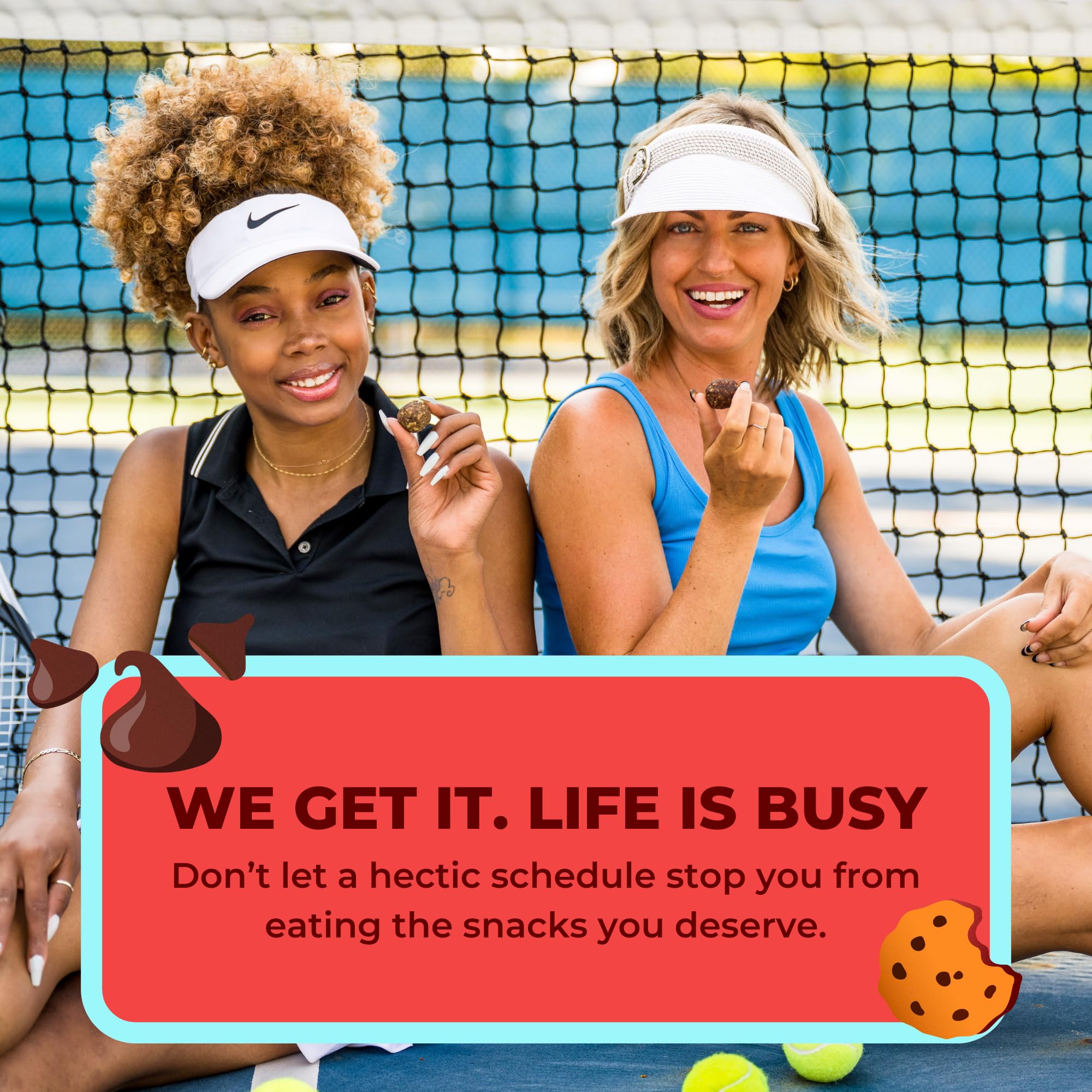 Day Out Protein Snack Balls closeup texture highlights wholesome real ingredients and dessert-like flavor