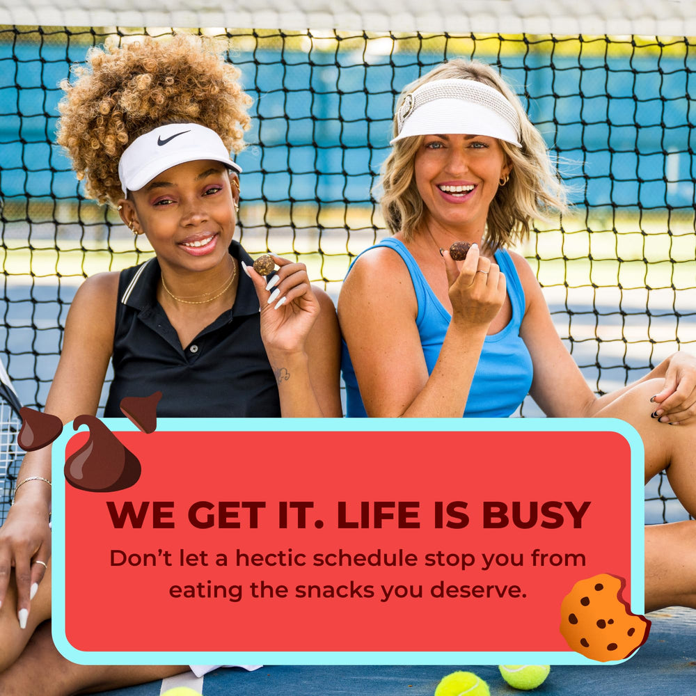 Day Out Protein Snack Balls closeup texture highlights wholesome real ingredients and dessert-like flavor