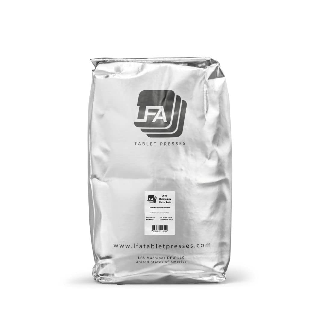 Dicalcium Phosphate Anhydrous DCP Powder 25 kg packaging