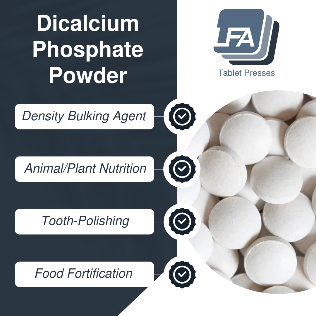 DCP powder as abrasive in dental care products