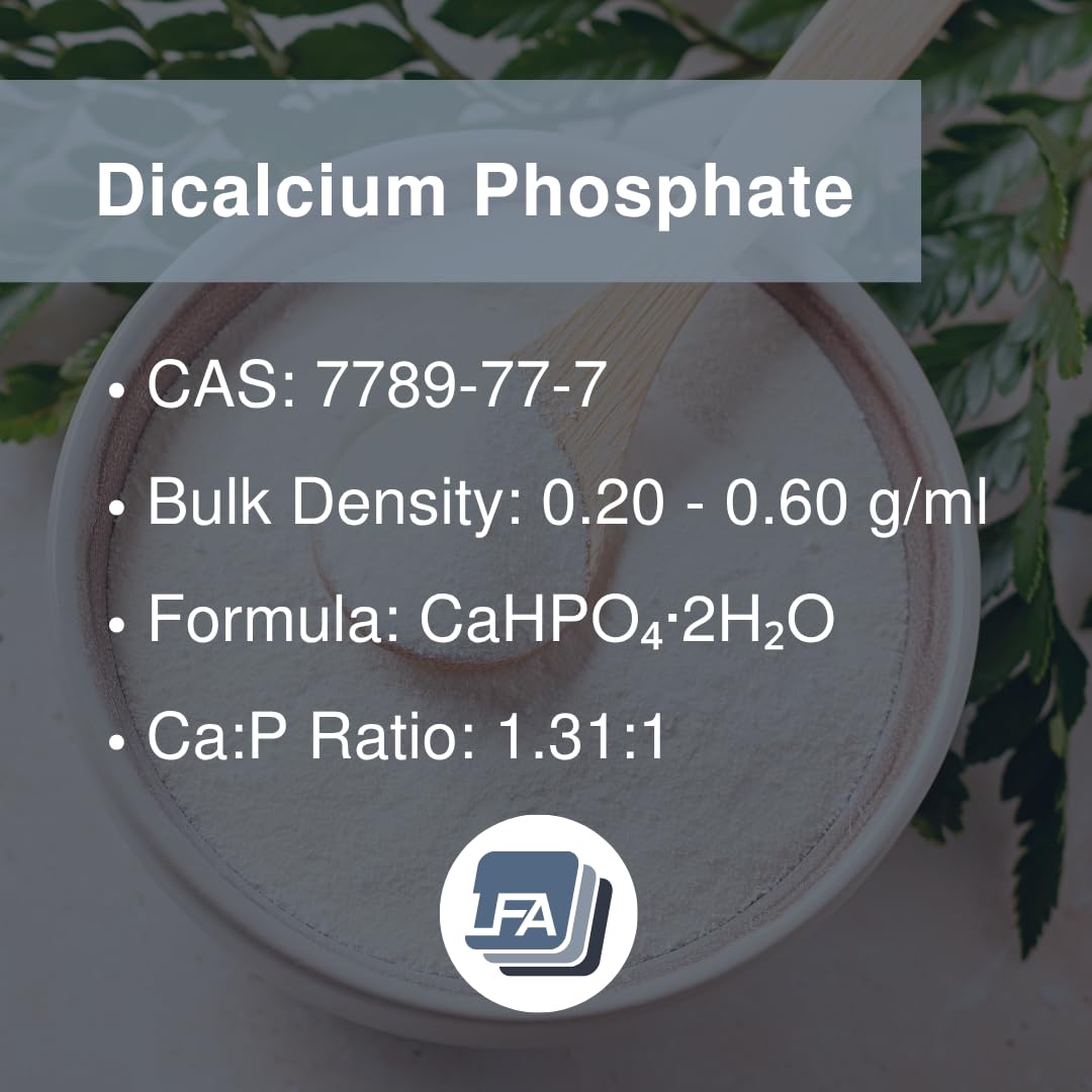 DCP powder used as tablet and capsule flow aid