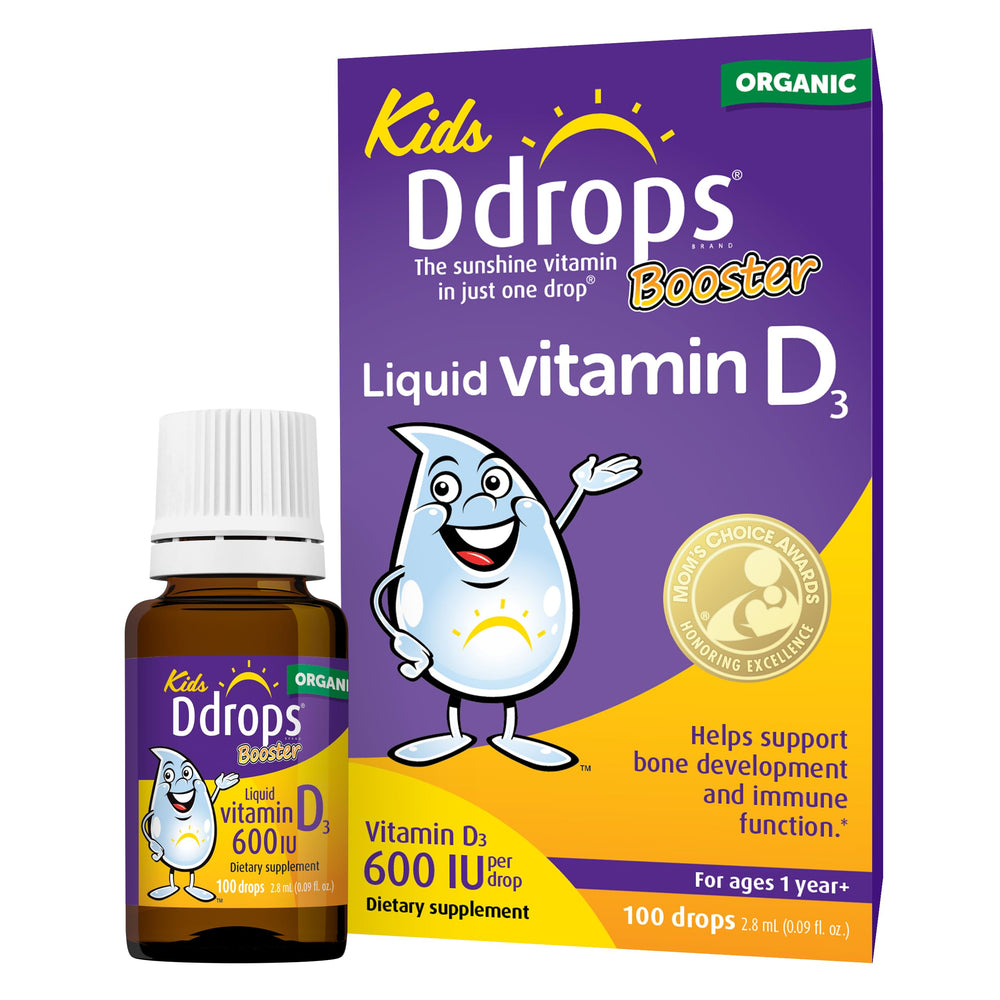 Ddrops Kids Booster bottle with 100 drops