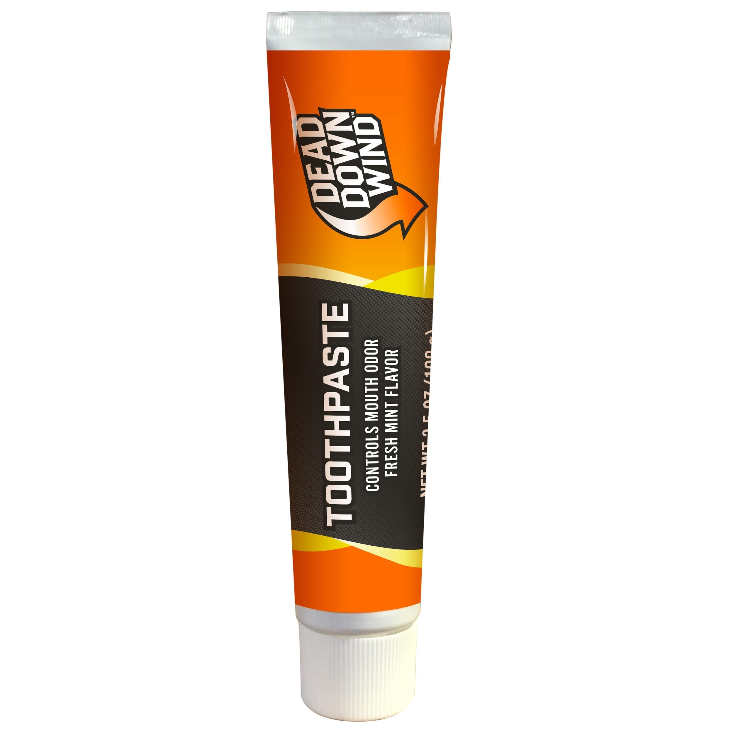 Dead Down Wind Toothpaste tube with mint flavor and ScentPrevent technology
