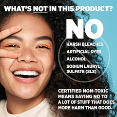 Whitening strips featuring Dead Sea salt and coconut oil