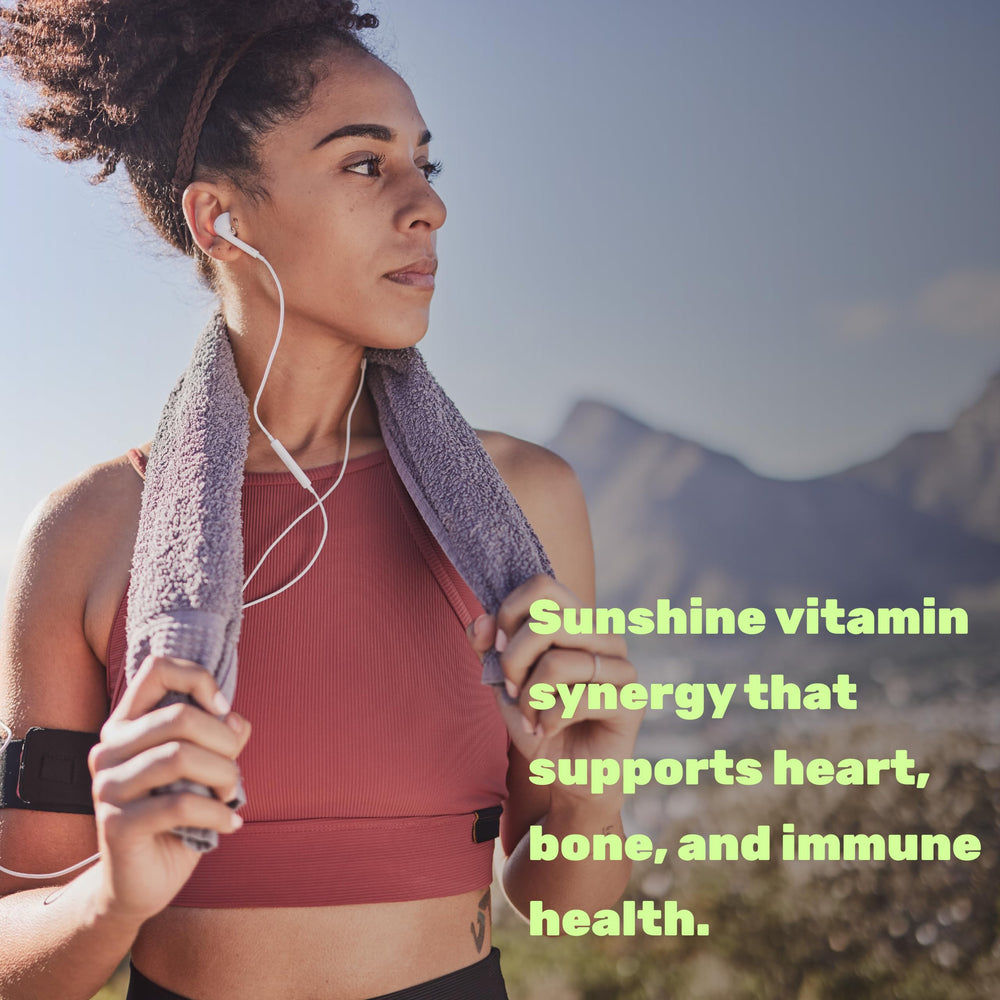 Ingredients panel and supplement facts for Vitamin D3 and K2 MK7