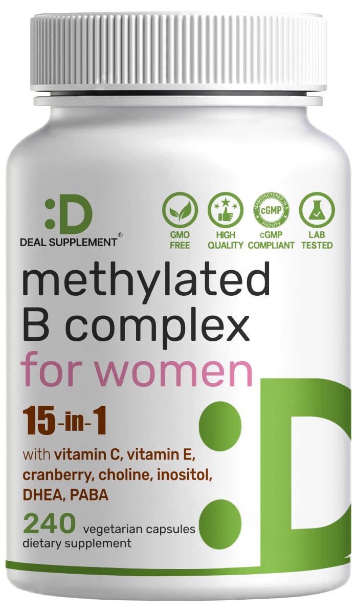 DEAL SUPPLEMENT front bottle showing full label and blend benefits