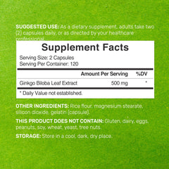 Label highlighting >24% flavonoid glycosides